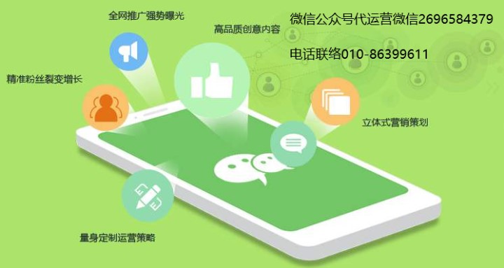 微信公眾號搜索推廣微信代運營